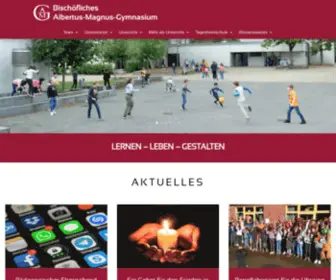 AMG-Viersen.de(Tagesheimschule des Bistums Aachen) Screenshot