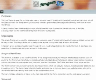 Amgara.com(Amazing Things) Screenshot