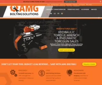Amgboltingsolutions.com(AMG Bolting Solutions) Screenshot