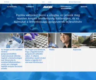 Amgen.co.hu(Amgen) Screenshot