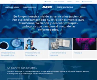 Amgen.co(INICIO) Screenshot