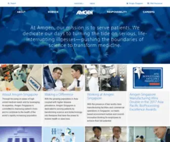 Amgen.com.sg(Amgen Singapore) Screenshot