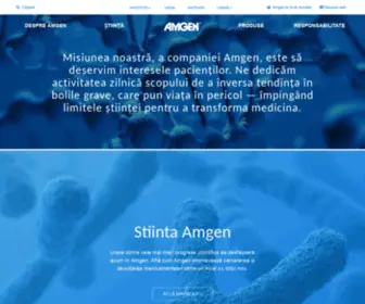 Amgen.ro(Amgen) Screenshot