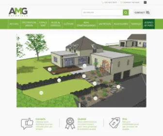 Amgmateriaux.fr(L'équipe AMG Matériaux vous accueille et vous conseille dans l'aménagement de vos extérieurs) Screenshot