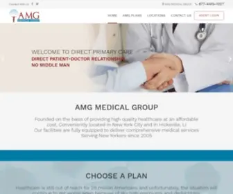 Amgmedicalgroup.com(Affordable Health Care Choices from AMG Medical Group) Screenshot