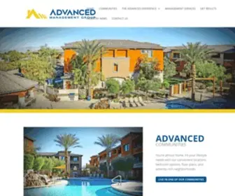 Amgnevada.com(Advanced Management Group) Screenshot