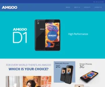 Amgoo.com(AMGOO SMARTPHONES 4G LTE) Screenshot