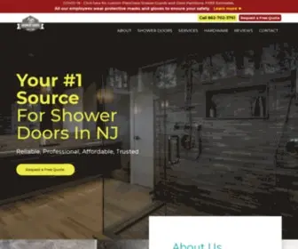 Amgshowerdoors.com(AMG Shower Doors NJ) Screenshot