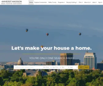 Amherst-Madison.com(Real Estate Agents in Idaho) Screenshot