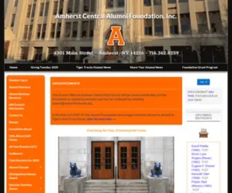 Amherstalumni.org(Amherst Central Alumni Foundation) Screenshot