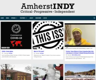 Amherstindy.org(Critical, Progressive, Independent) Screenshot