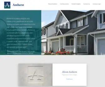 Amherstinsightlabs.com(Amherst Holdings) Screenshot