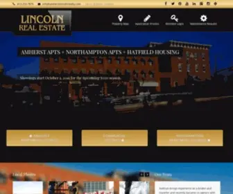 Amherstlincolnrealty.com(Lincoln Real Estate) Screenshot