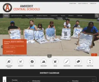 Amherstschools.org(Home /) Screenshot