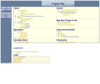 Amhey.com(Angela Hey) Screenshot