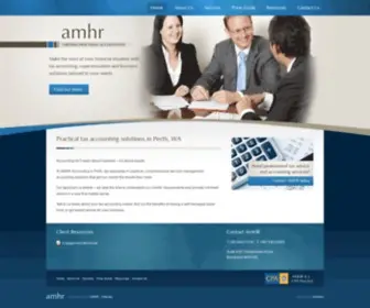 AMHR.com.au(Certified Practising Accountants) Screenshot