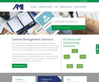 Ami-Imaging.com(Content Management Solutions in MN) Screenshot