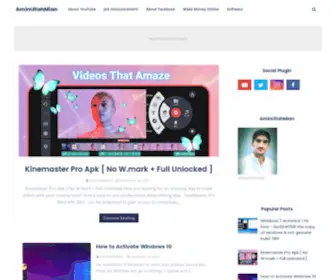 Aminullahmian.tk(AminUllahMian) Screenshot