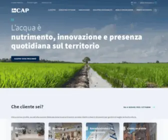 Amiacque.it(Gruppo CAP) Screenshot