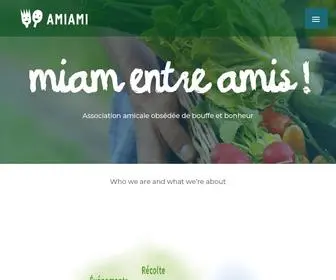 Amiami.org(Miam entre amis) Screenshot
