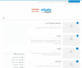 Amiane.com(لغت‌نامه) Screenshot