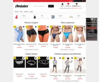 Amiatex.com(Clothing) Screenshot