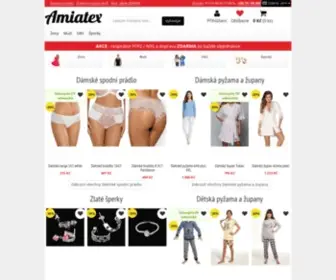 Amiatex.cz(Oblečení) Screenshot