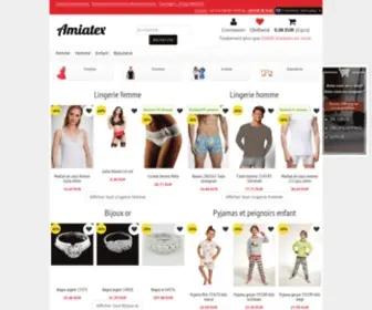 Amiatex.fr(Vêtements) Screenshot