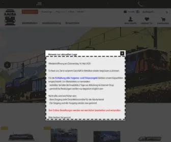 Amiba-Shop.ch(Antikspielzeug und Ersatzteil Shop) Screenshot