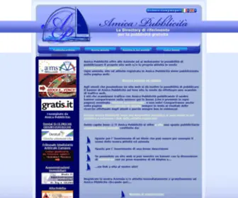 Amicapubblicita.info(Pubblicità gratuita) Screenshot