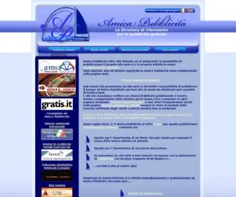 Amicapubblicita.net(Pubblicità gratuita) Screenshot