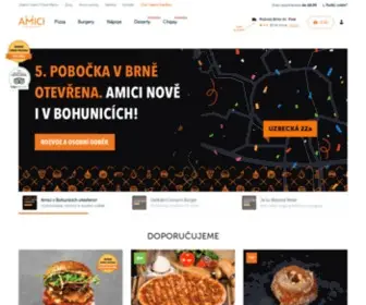 Amici.cz(Amici Pizza & Burgers) Screenshot