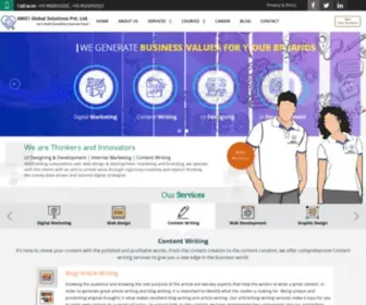 Amicicorp.net(Digital Marketing Services & Online Marketing Solutions) Screenshot