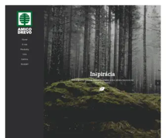 Amicodrevo.sk(Amico drevo) Screenshot