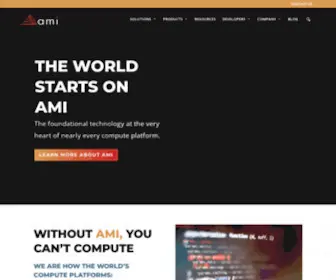 Ami.com(Foundational Technology) Screenshot