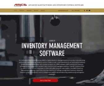 Amics.net(Advanced Manufacturing and Inventory Control Software) Screenshot