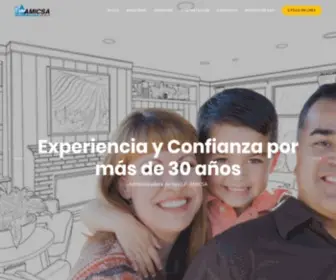 Amicsa.com(AMICSA SA DE CV) Screenshot