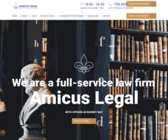 Amicus.Legal(Amicus Law Chambers) Screenshot