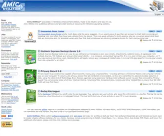 Amicutilities.com(Amic Utilities) Screenshot