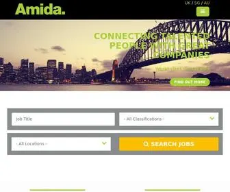 Amida-Recruit.com.au(Property Jobs) Screenshot