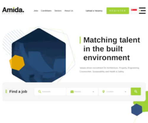 Amida-Recruit.com.sg(Property Jobs) Screenshot
