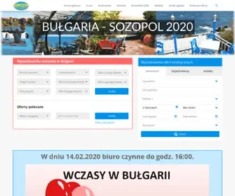 Amida.com.pl(Primorsko, autokarem, samolotem, Wczasy Bułgaria 2020, wycieczki objazdowe) Screenshot