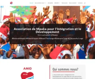 Amidcongo.org(AMID CONGO) Screenshot