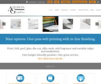 Amidongraphics.com(Amidon Graphics) Screenshot