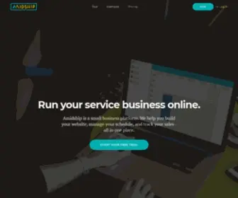 Amidship.com(Sell your services online) Screenshot