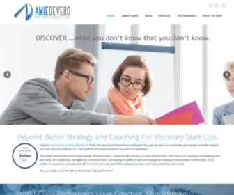 Amiedevero.com(Amie Devero) Screenshot