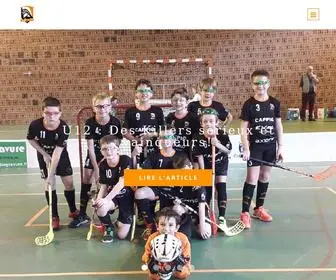 Amiens-Floorball.fr(Les Hoplites Ambiani) Screenshot