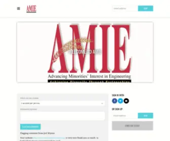 Amiepartnerships.org(AMIE) Screenshot