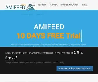 Amifeed Realtime Live Data