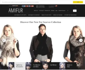 Amifur.com(Fur Hats) Screenshot